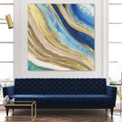 Agate II by PI Studio on GIANT ART - blue abstract