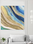 Agate II by PI Studio on GIANT ART - blue abstract