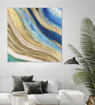 Agate II by PI Studio on GIANT ART - blue abstract