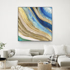 Agate II by PI Studio on GIANT ART - blue abstract