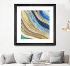 Agate II by PI Studio on GIANT ART - blue abstract