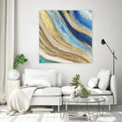 Agate II by PI Studio on GIANT ART - blue abstract