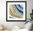 Agate II by PI Studio on GIANT ART - blue abstract