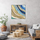 Agate II by PI Studio on GIANT ART - blue abstract