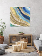 Agate II by PI Studio on GIANT ART - blue abstract