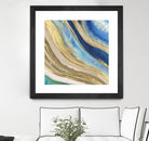 Agate II by PI Studio on GIANT ART - blue abstract