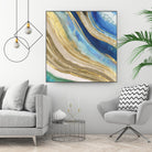 Agate II by PI Studio on GIANT ART - blue abstract