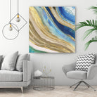 Agate II by PI Studio on GIANT ART - blue abstract