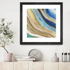 Agate II by PI Studio on GIANT ART - blue abstract