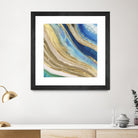 Agate II by PI Studio on GIANT ART - blue abstract