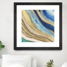 Agate II by PI Studio on GIANT ART - blue abstract