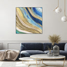 Agate II by PI Studio on GIANT ART - blue abstract