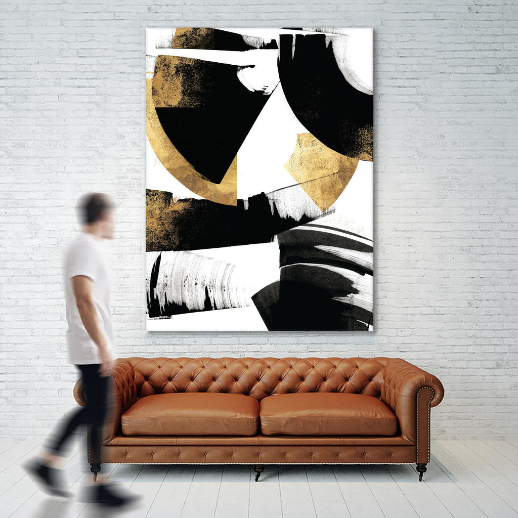 Art Deco II by PI Galerie on GIANT ART - gold abstract