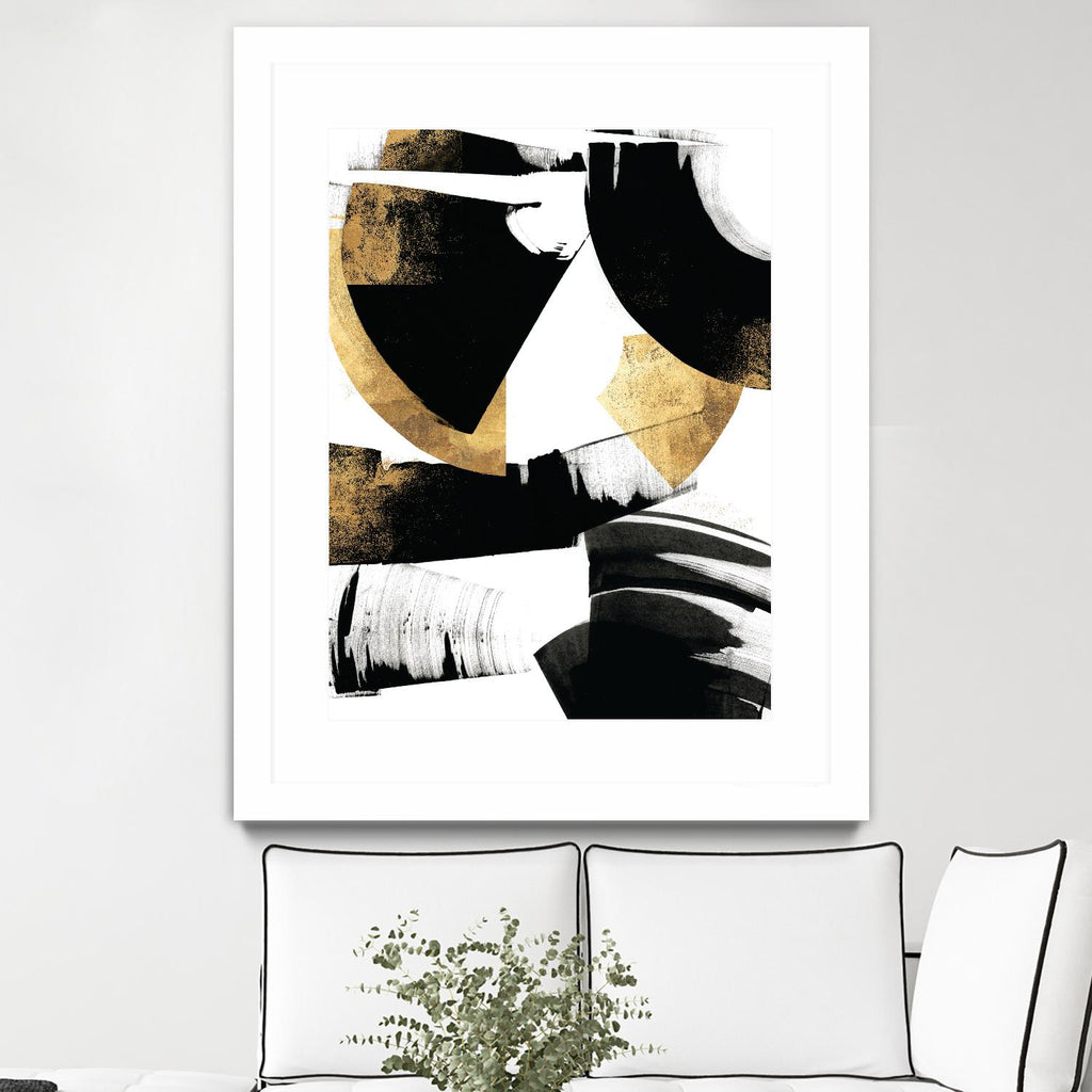 Art Deco II by PI Galerie on GIANT ART - gold abstract
