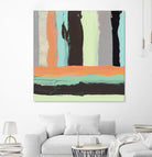 Alt Stripes I by PI Studio on GIANT ART - brown abstract