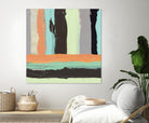 Alt Stripes I by PI Studio on GIANT ART - brown abstract