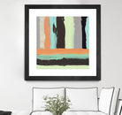 Alt Stripes I by PI Studio on GIANT ART - brown abstract