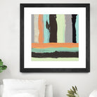 Alt Stripes I by PI Studio on GIANT ART - brown abstract