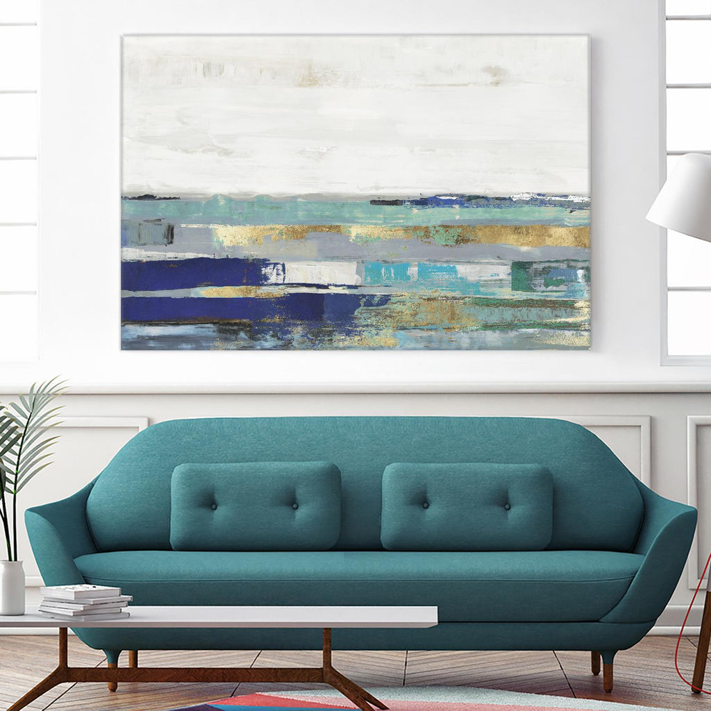 Way to Go by PI Studio on GIANT ART - blue abstract