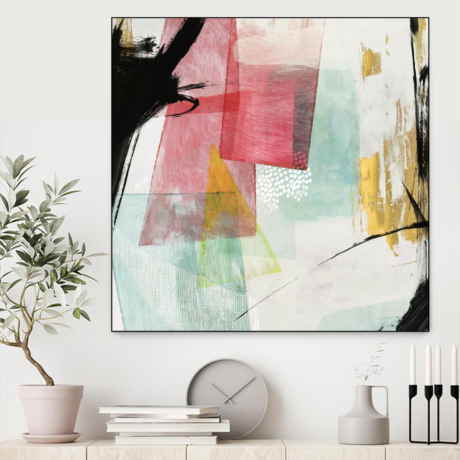 Transparent I by PI Studio on GIANT ART - white abstract