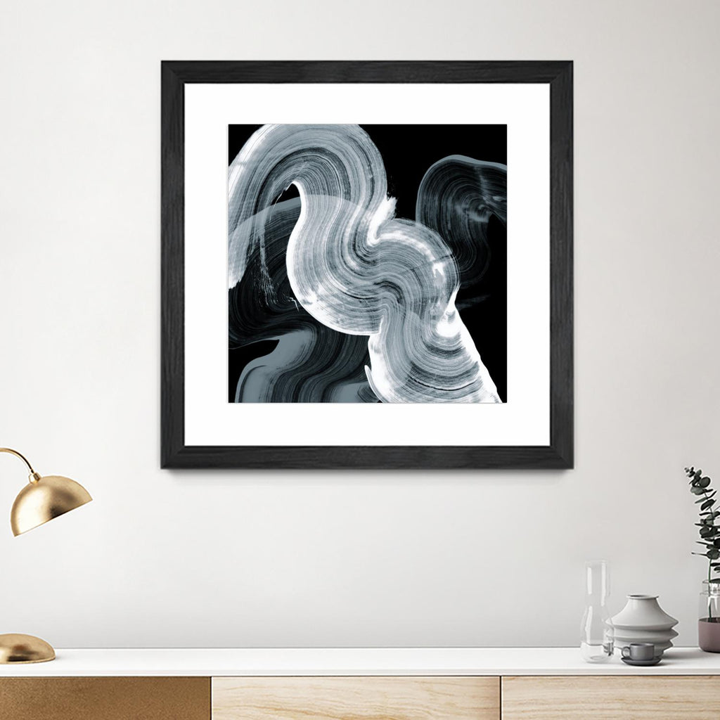 Swirl II by PI Studio on GIANT ART - white abstract