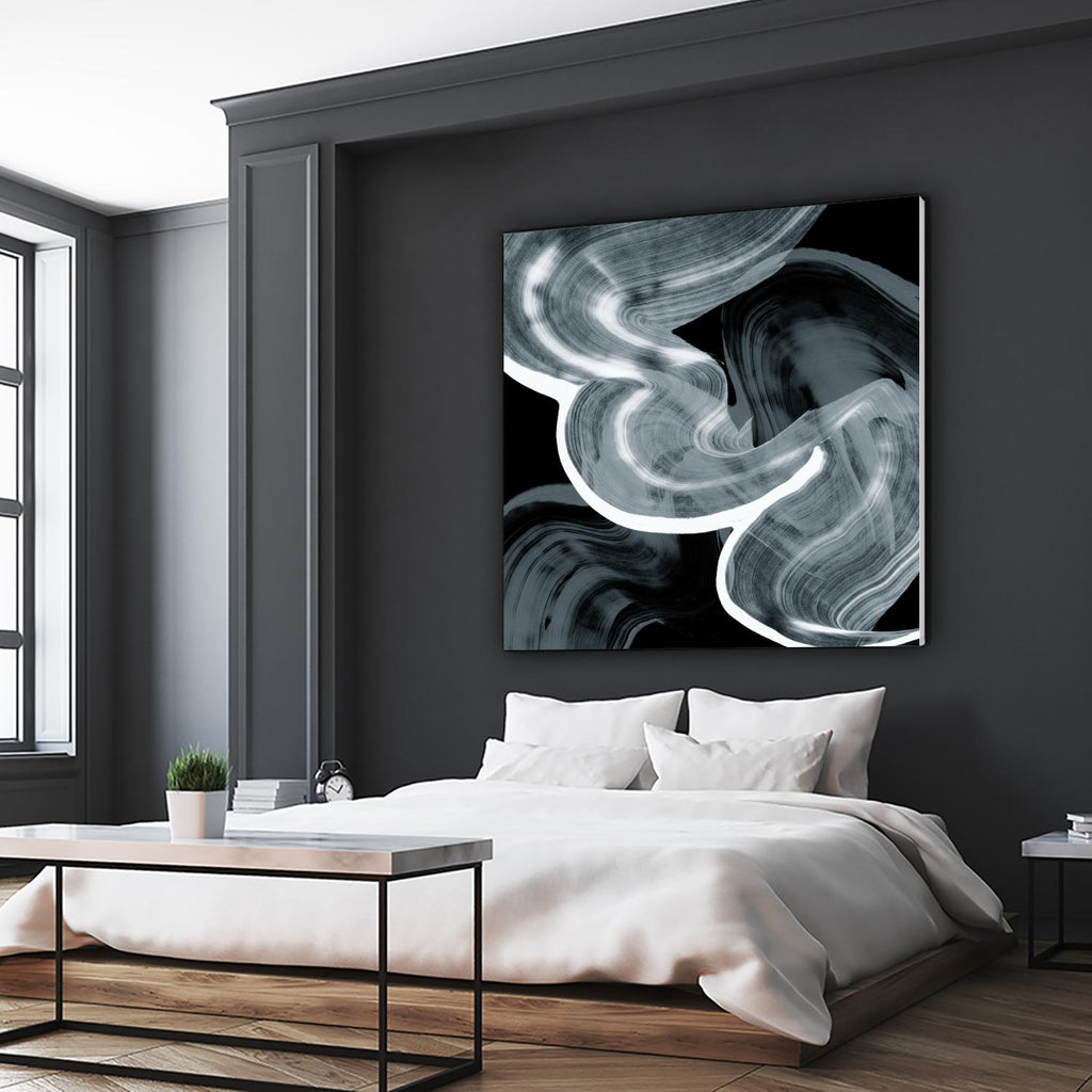 Swirl III by PI Studio on GIANT ART - white abstract