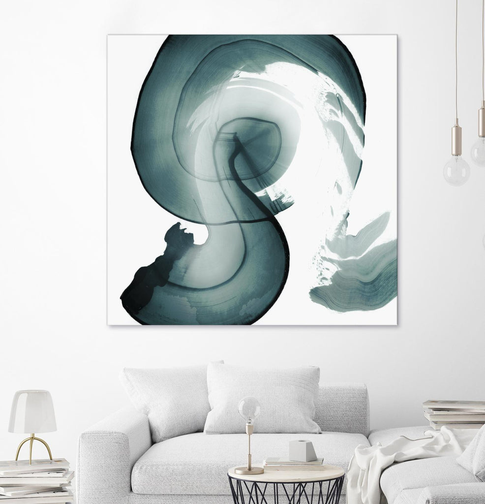 Swirl IV by PI Studio on GIANT ART - white abstract