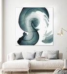 Swirl IV by PI Studio on GIANT ART - white abstract