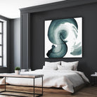 Swirl IV by PI Studio on GIANT ART - white abstract