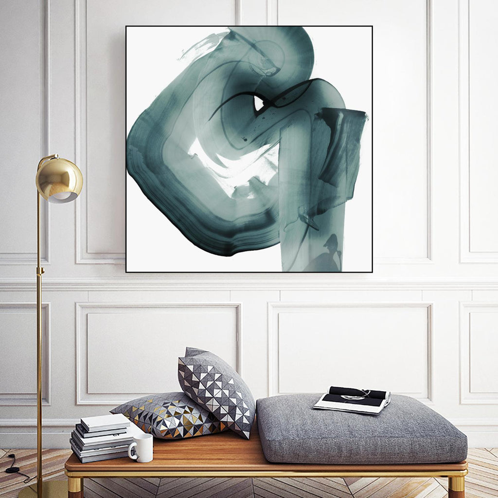 Swirl V by PI Studio on GIANT ART - white abstract