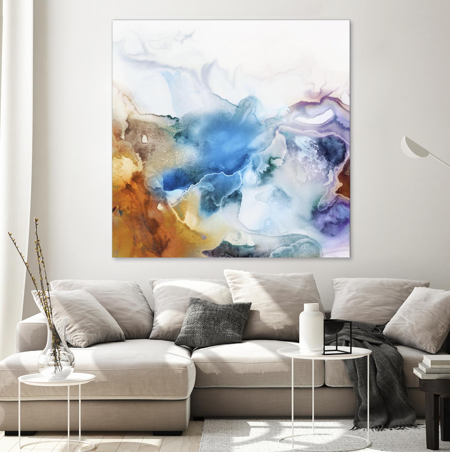 Swerve by PI Studio on GIANT ART - rust abstract