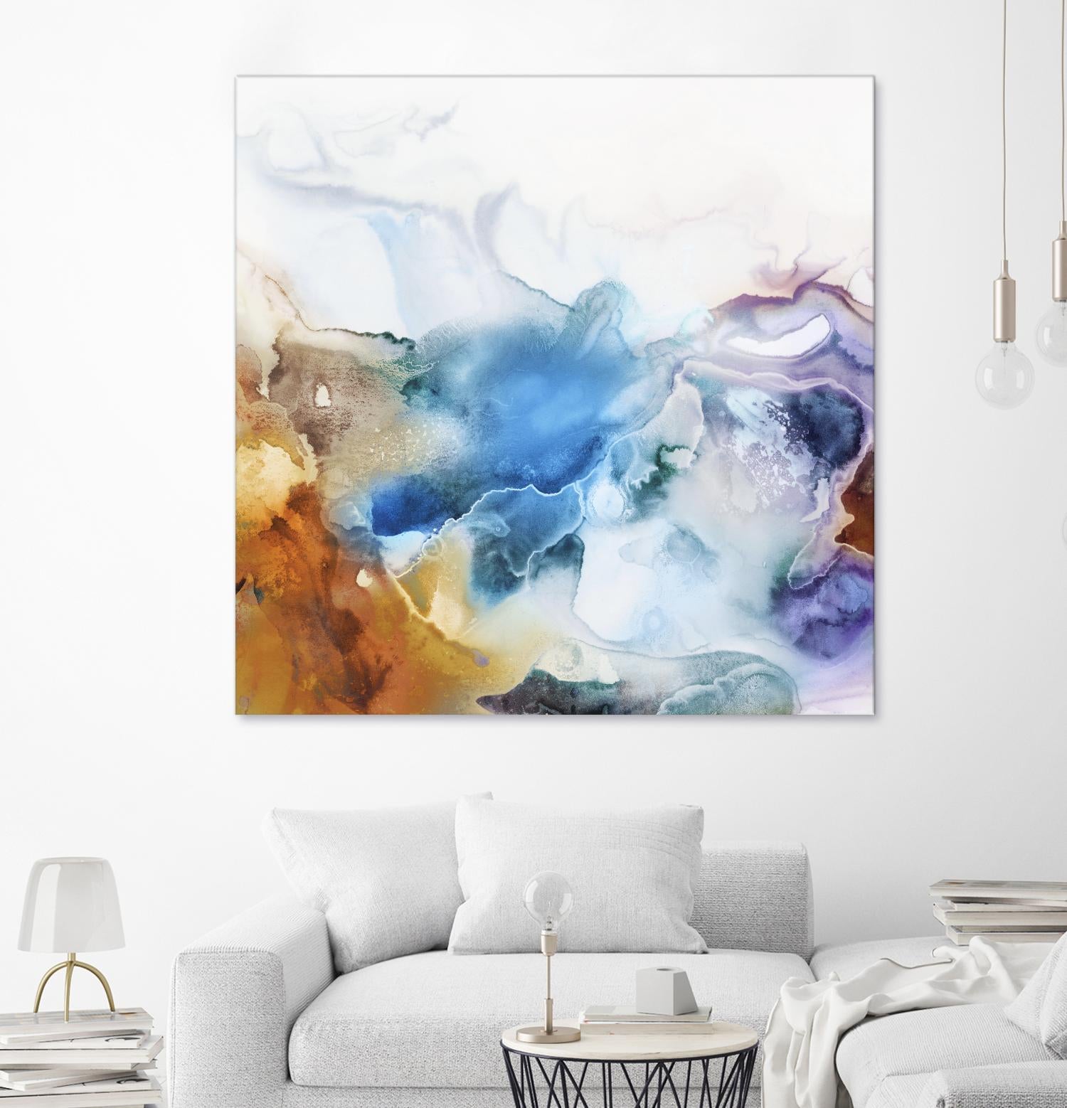 Swerve by PI Studio on GIANT ART - rust abstract