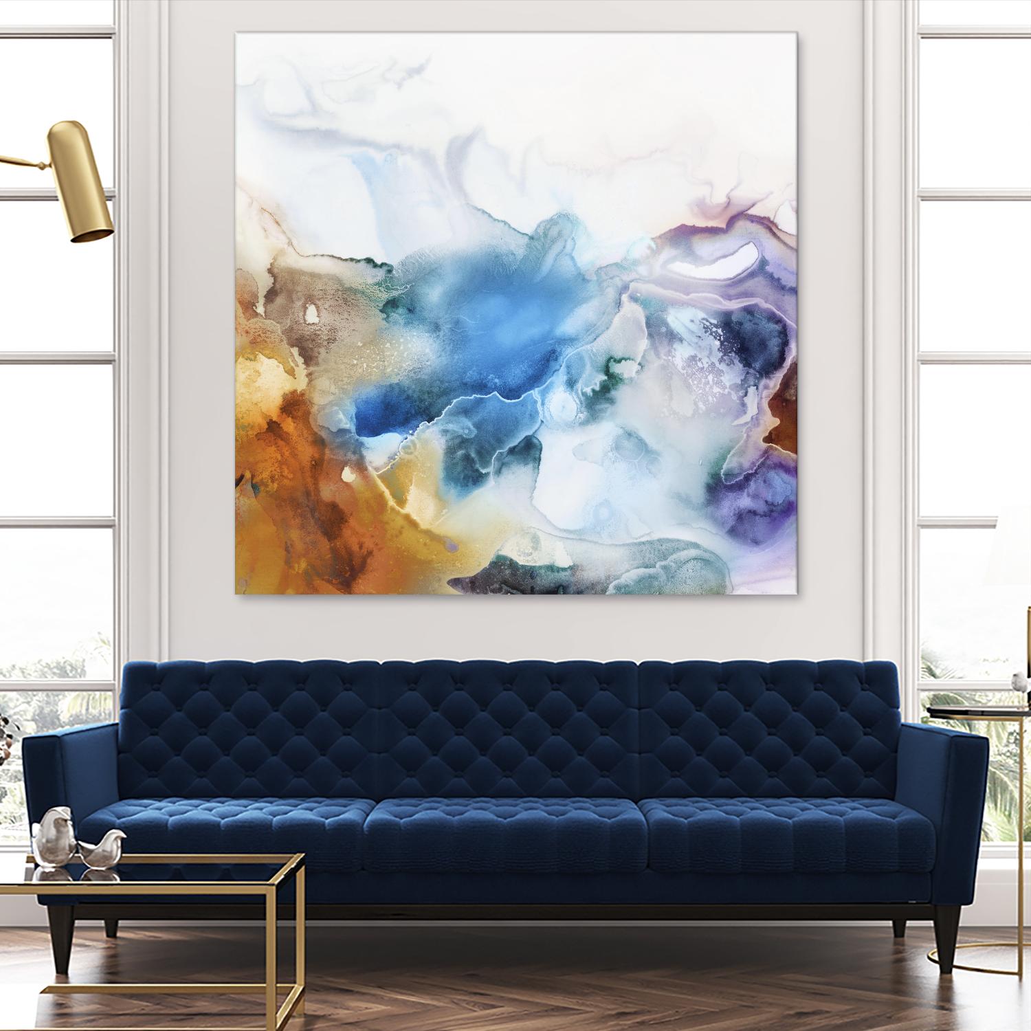 Swerve by PI Studio on GIANT ART - rust abstract