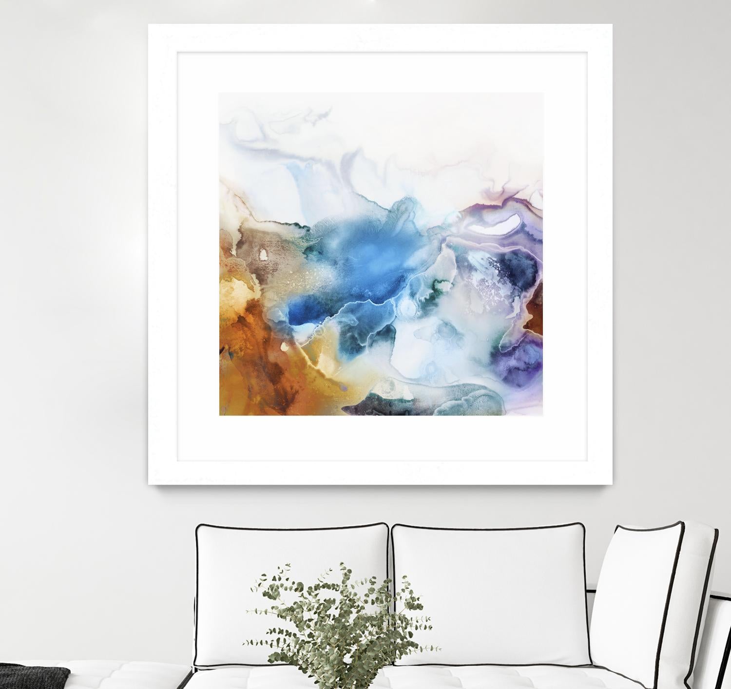 Swerve by PI Studio on GIANT ART - rust abstract