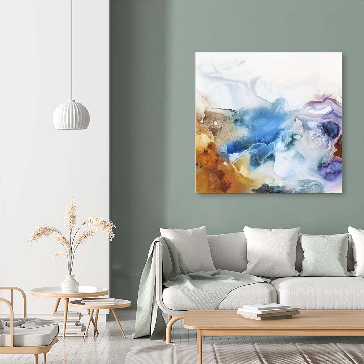 Swerve by PI Studio on GIANT ART - rust abstract