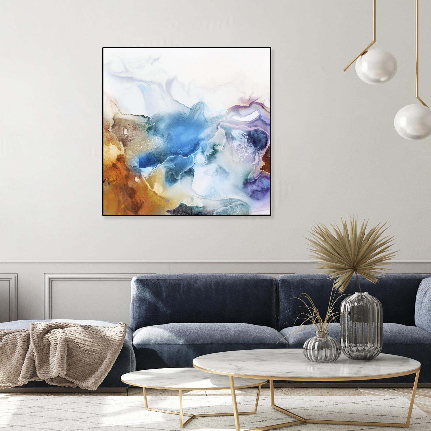 Swerve by PI Studio on GIANT ART - rust abstract