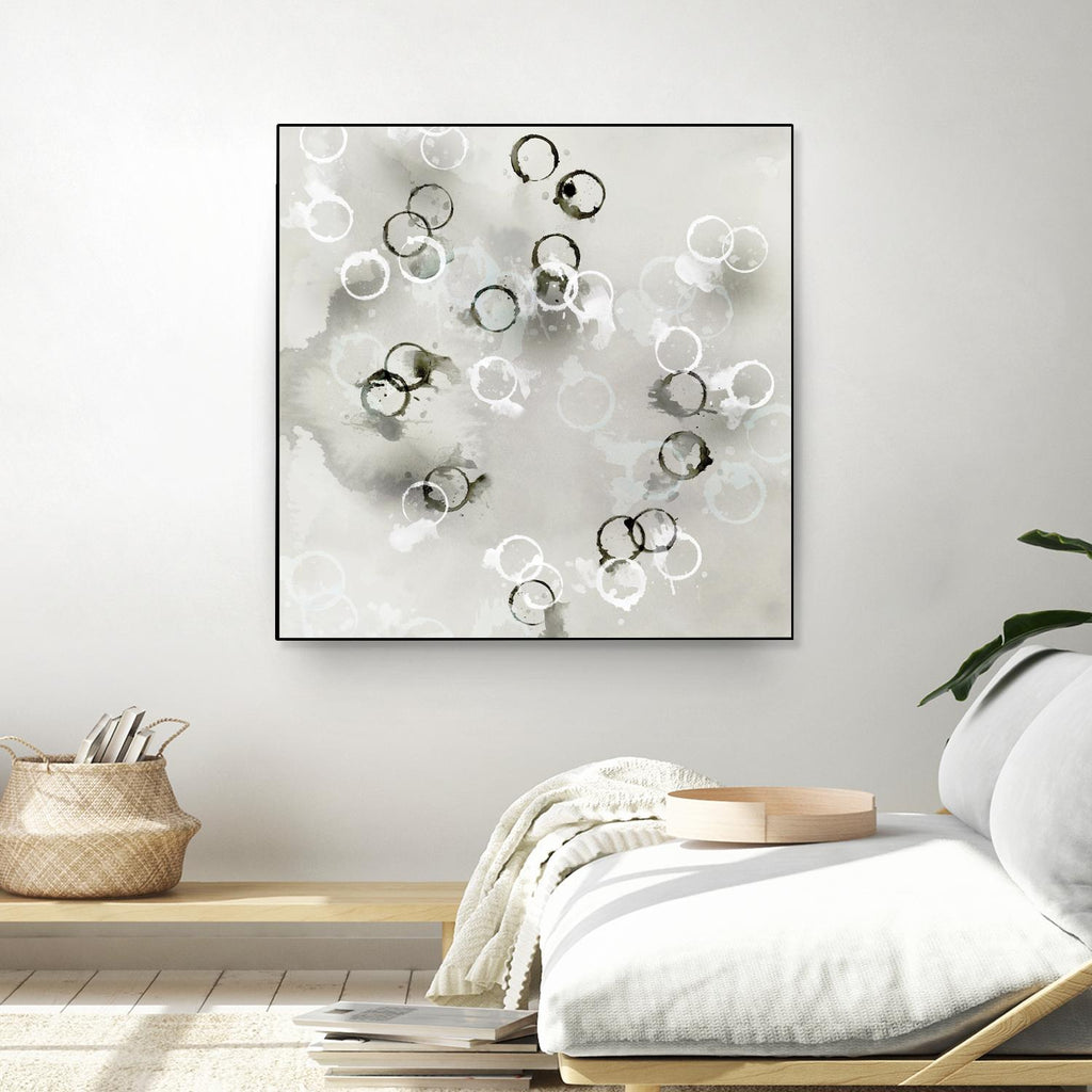 Stains I by PI Studio on GIANT ART - white abstract