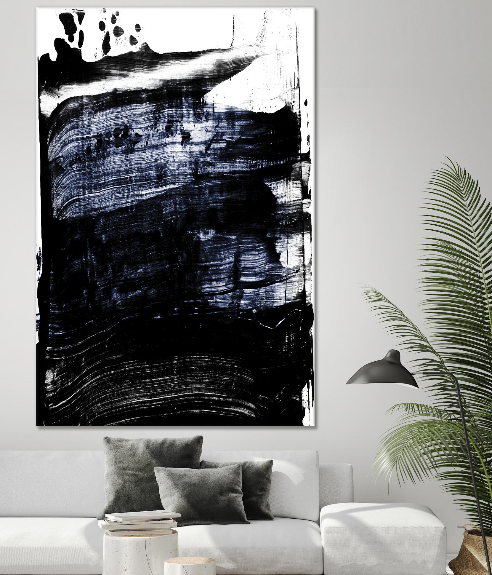 Squeegee II by PI Studio on GIANT ART - white abstract