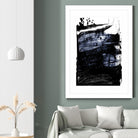 Squeegee II by PI Studio on GIANT ART - white abstract