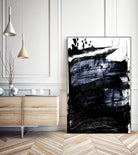 Squeegee II by PI Studio on GIANT ART - white abstract