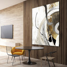 Teal - Tangled II Teal version by PI Studio on GIANT ART - grey abstract