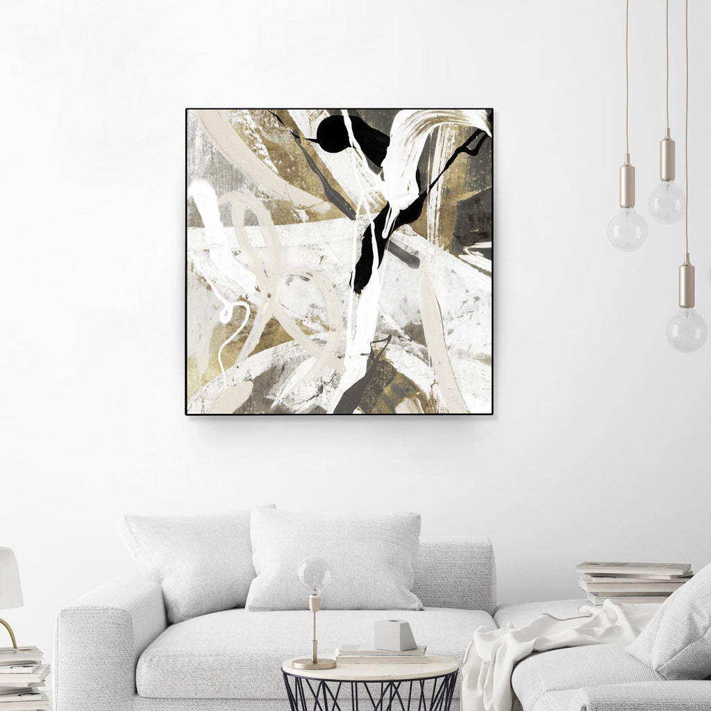 Tangled IV by PI Studio on GIANT ART - gold abstract