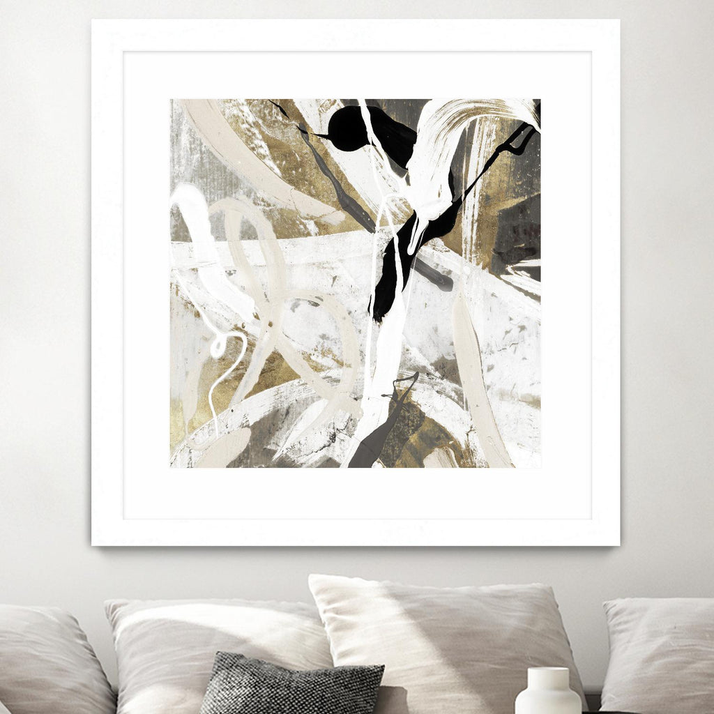 Tangled IV by PI Studio on GIANT ART - gold abstract