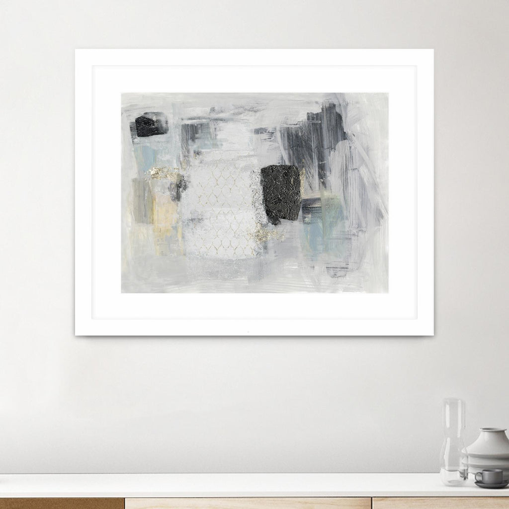 Baroque Abstract I by PI Studio on GIANT ART - black abstract