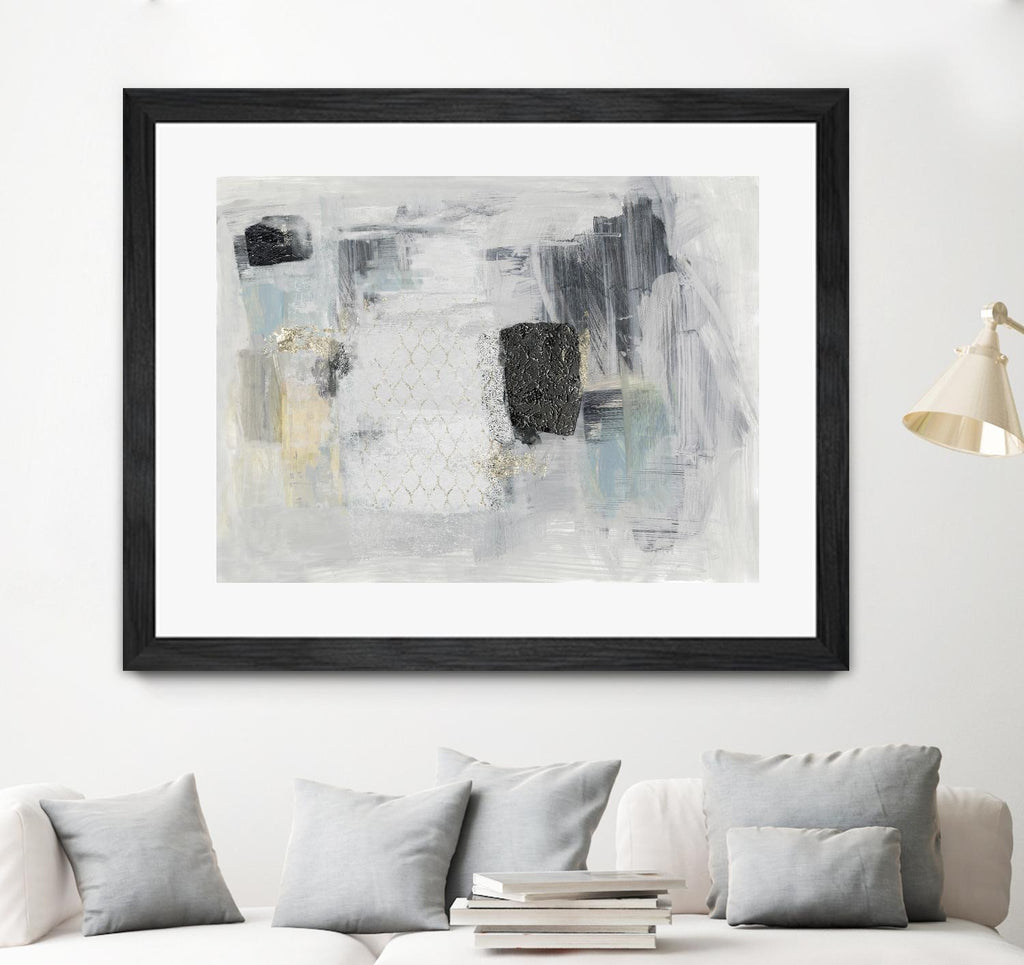 Baroque Abstract I by PI Studio on GIANT ART - black abstract