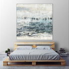 Black Waves by PI Studio on GIANT ART - blue abstract