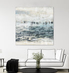 Black Waves by PI Studio on GIANT ART - blue abstract