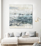 Black Waves by PI Studio on GIANT ART - blue abstract