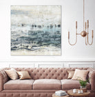 Black Waves by PI Studio on GIANT ART - blue abstract