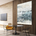 Black Waves by PI Studio on GIANT ART - blue abstract